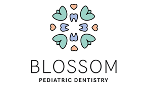 The image displays a logo consisting of a stylized flower with leaves and petals, along with the word  BOSSOM  in lowercase letters.